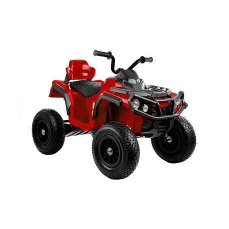 Quad na Akumulator BDM0906 Pompowane Koła Światła LED MP3 Czerwony