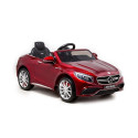 Auto na Akumulator Mercedes S63 Czerwony Lakier