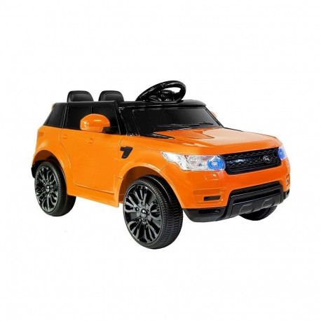 Auto na Akumulator HL1638 Dla Dzieci Światła LED MP3 Pilot Pomarańczowe