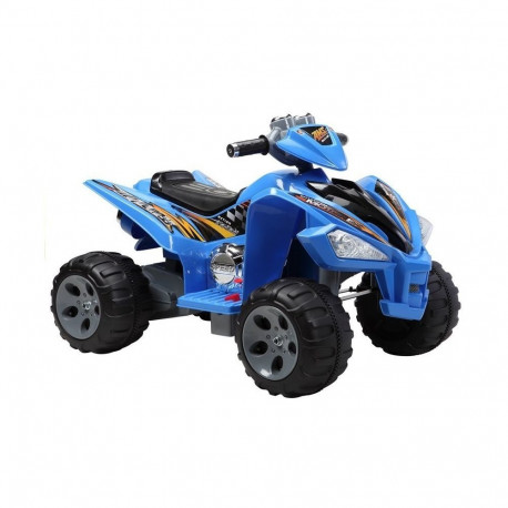 Laste elektriatv maastiku LED-tuled MP3, sinine