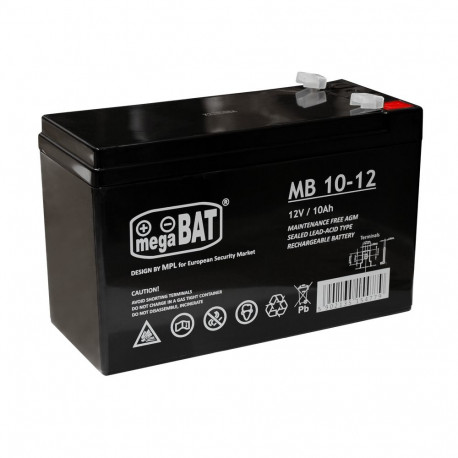 Geel-AGM aku akutoitel autole 12V10Ah