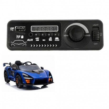 Panel muzyczny do Auta McLaren Senna