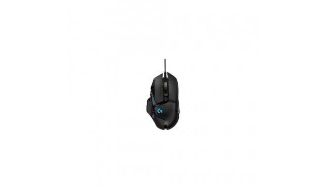 Logitech G502 HERO, wired gaming mouse, black