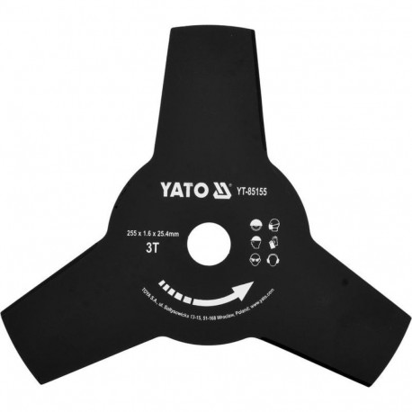 Blade For Brush Cutters 255Mm 25, 4Mm YT-85155 YATO