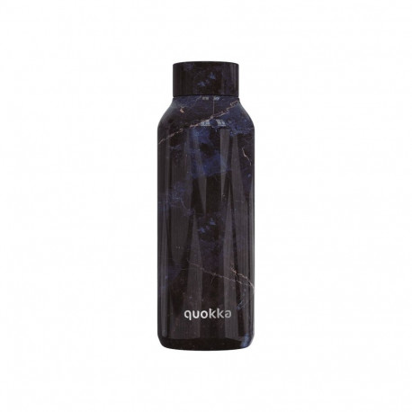 Quokka Solid - Butelka termiczna ze stali nierdzewnej 510 ml (Black Marble)