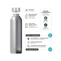 Quokka Solid - Butelka termiczna ze stali nierdzewnej 510 ml (Solid Mint)