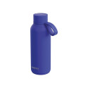 Quokka Solid With Strap - Butelka termiczna ze stali nierdzewnej 510 ml z paskiem (Dusk Blue)