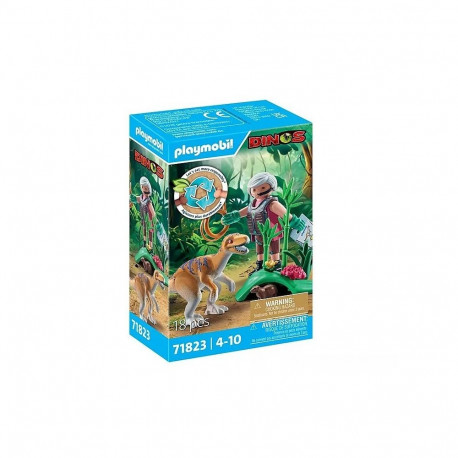 Set with figurines Dinos 71823 Welociraptor