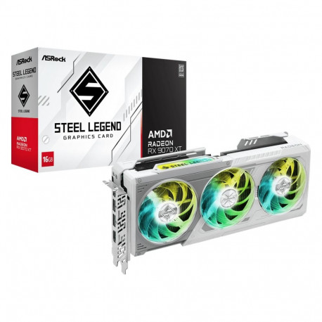 Graphics card Radeon RX 9070 XT Steel Legend 16GB