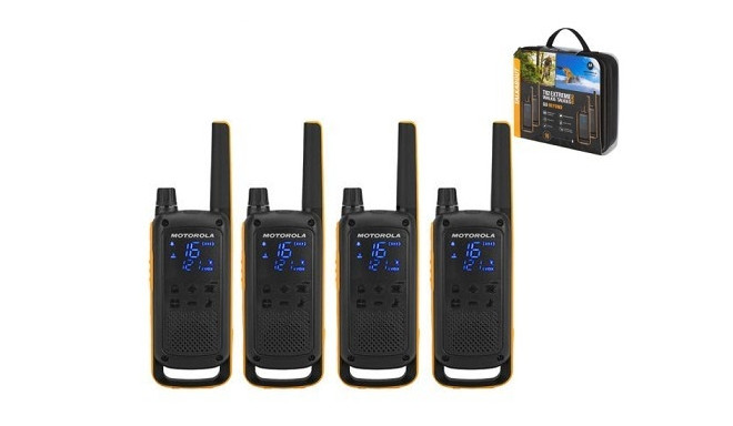 Motorola raadiosaatja Talkabout T82 Extreme Quad Pack
