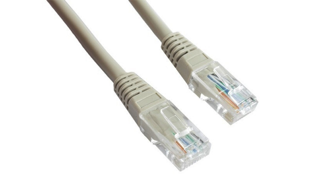 Patch cord 5e flooded shell 10M grey