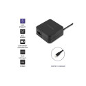 Charger - Qoltec 51027 65W USB Type C PD Black