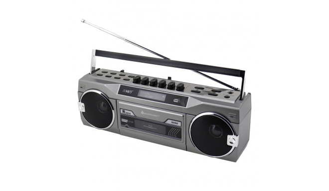 Magnetoola Soundmaster SRR80TI, retro kassettmakk, DAB+ raadio, USB, SD, Bluetooth