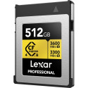 Lexar CFexpress 4.0 Pro Gold R3600/W3300 512GB