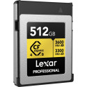 Lexar CFexpress 4.0 Pro Gold R3600/W3300 512GB