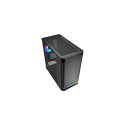 Sharkoon MK4W RGB Strip Micro Tower Black