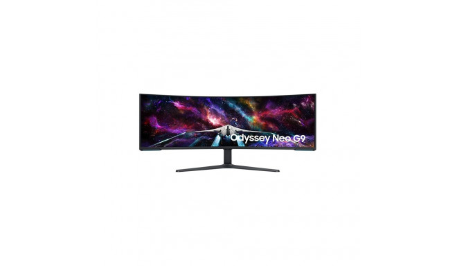 "144cm/57"" (7680x2160) Samsung Odyssey Neo G9 S57CG954NU 32:9 DualUHD VA Curved 1ms 240Hz DP HDMI U