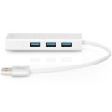 "Digitus DA-70250-1 USB 3.0 HUB 4-Port 3xUSB 3.0; 1xGigabit LAN"