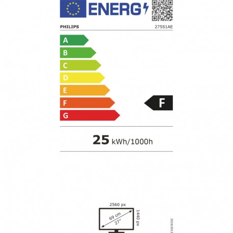 "Philips 68.5cm (27.0"") 275S1AE 16:09 DVI+HDMI+DP IPS"