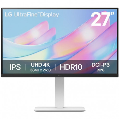 "68,4cm/27"" (3840x2160) LG UltraFine 27US550-W 16:9 4K UHD IPS 5ms 60Hz HDR10 2xHDMI DP Pivot White