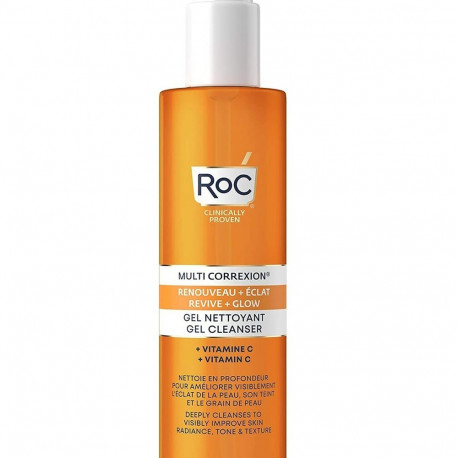 RoC Multi Correxion Revive & Glow Vitamin C Gel Cleanser (177ml)