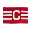 Opaska kapitana adidas Tiro League Captain's czerwona JN6279 Dorośli M/L