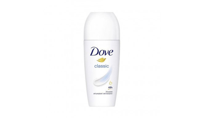 DOVE CLASSIC DESODORANTE ROLL-ON SIN ALCOHOL 50ML