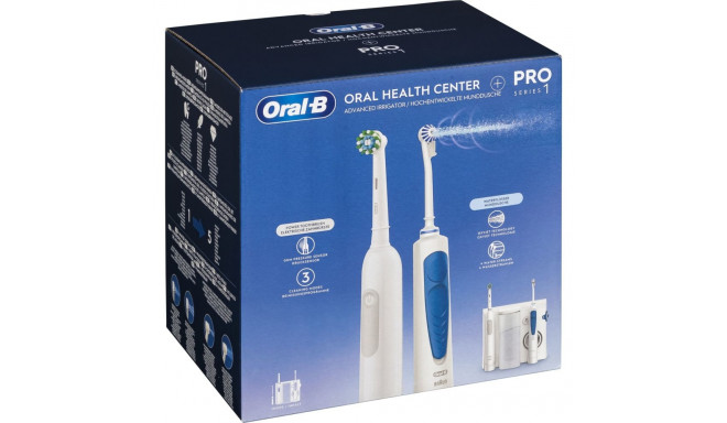 Oral-B Center OxyJet Oral Irrigator + Oral-B Pro 1
