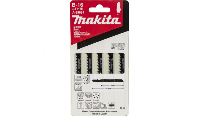 Makita A-85684 tikksaele tera B-16