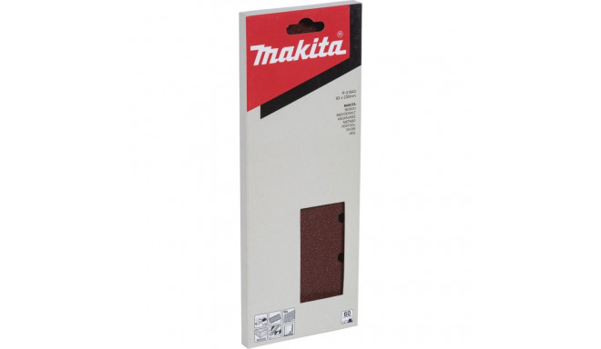 Makita P-31843 Sandpaper  93x230mm  60 Holes