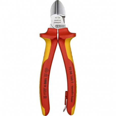 KNIPEX külglõikur kinnitusaasaga