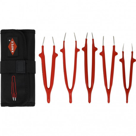 KNIPEX universaalne pintsettide komplekt isol. 5 tk