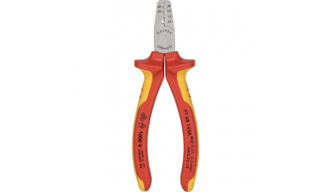 KNIPEX Crimpzange for Aderendhülsen