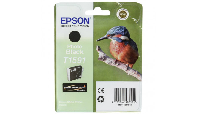 Epson tindikassett foto must T 159 T 1591