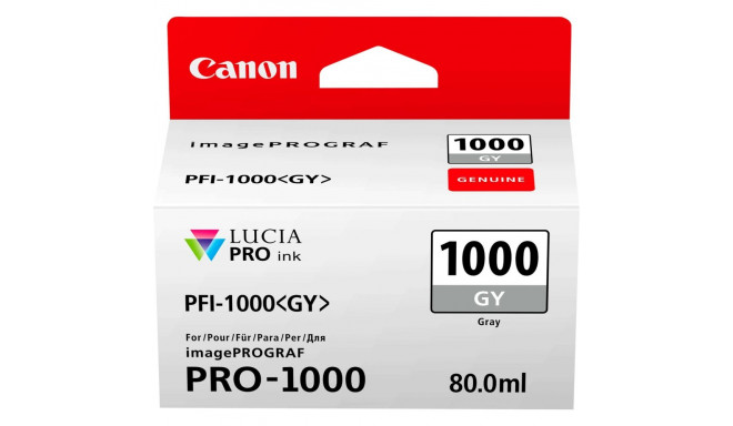 Canon PFI-1000 GY hall