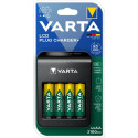 Varta LCD Laadija koos 4 patareiga 2100 mAh AA Varta LCD Laadija koos 4 patareiga 2100 mAh AA