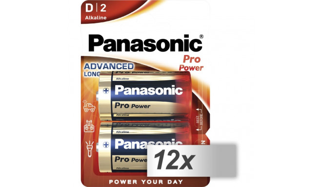 12x2 Panasonic Pro Power Mono D LR 20               PU inner box