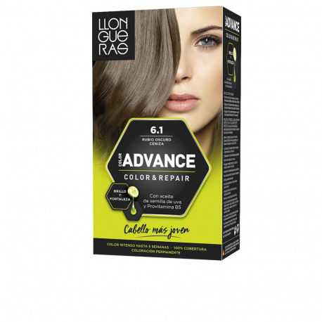 LLONGUERAS COLOR ADVANCE #6,1-rubio oscuro ceniza 1 u