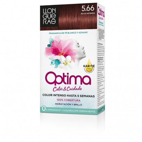 LLONGUERAS OPTIMA hair colour #5.66-deep intense red 1 u