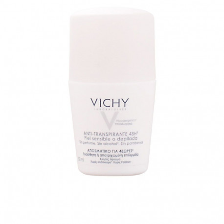 VICHY DESODORANTE bola reguladora piel sensible 48h apto para piel sensible o recién depilada 50 ml