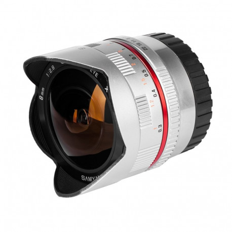 Samyang 8mm Fisheye f/2.8 Fuji X Zilver