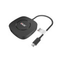 CLUB 3D USB TYPE C 3.2 GEN1 MULTISTREAM TRANSPORT MST HUB DISPLAY PORT 1.4 TRIPLE MONITOR