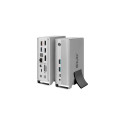 CLUB 3D USB C Gen 2 triple display DP ALT mode with smart PD charging dock with 120W PS