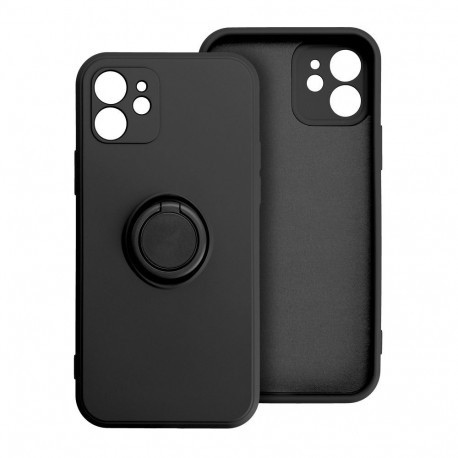 Case for Xiaomi Redmi Note 14 4G (GLOBAL - 164,84mm x 78,15mm x 8,16mm) Silicone Ring black