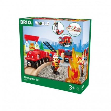 BRIO World 33815 - Fire Truck Track Set