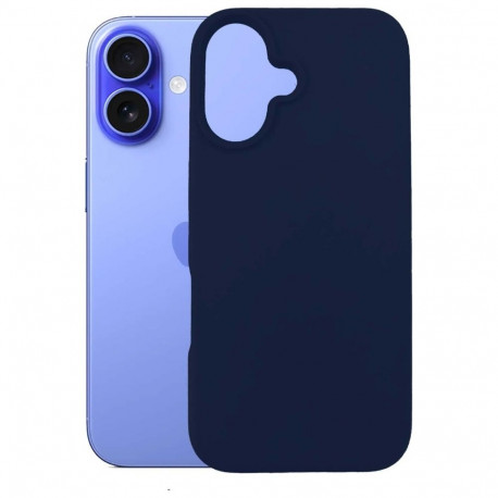 3MK Silicone Case iPhone 16 6.1" dark navy