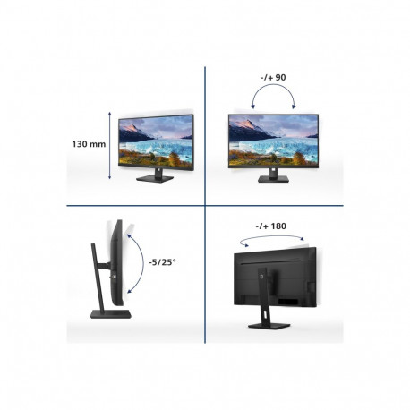 Philips lcd-monitor 273S1/00 27" IPS FHD 16:9 75Hz 4ms 1920x1080 300cd/m² HDMI-pordid 1