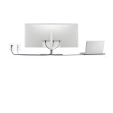 Dell | U4025QW | 39.7 " | IPS | WUHD | 21:9 | 120 Hz | 5 ms | 5120 x 2160 pixels | 600 cd/m² | Power