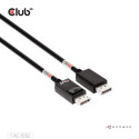 CLUB3D DisplayPort™ 2.1 Bi-Directional VESA DP80 Certified Cable 4K240Hz, 8K60Hz or 10K60Hz M/M 1.6m