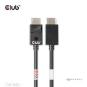 CLUB3D DisplayPort™ 2.1 Bi-Directional VESA DP80 Certified Cable 4K240Hz, 8K60Hz or 10K60Hz M/M 1.6m